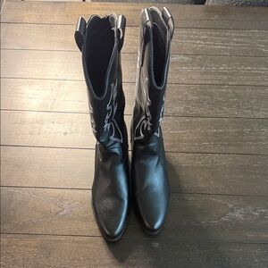 Black Western woman’s Cowboy Boots